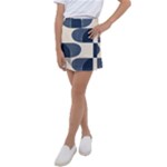 A Minimalist Pattern With Simple Lines And Shapes, Creating A Clean And Modern Aesthetic 04 Kids  Tennis Skirt