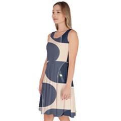 Knee Length Skater Dress With Pockets 