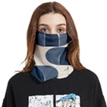 A Minimalist Pattern With Simple Lines And Shapes, Creating A Clean And Modern Aesthetic 04 Face Covering Bandana (Two Sides)