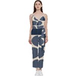 A Minimalist Pattern With Simple Lines And Shapes, Creating A Clean And Modern Aesthetic 04 V-Neck Camisole Jumpsuit