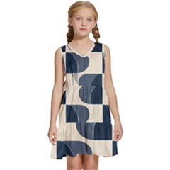 Kids  Sleeveless Tiered Mini Dress 