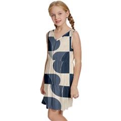 Kids  Sleeveless Tiered Mini Dress 