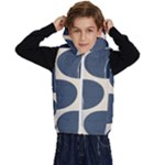 A Minimalist Pattern With Simple Lines And Shapes, Creating A Clean And Modern Aesthetic 04 Kids  Stylish Hooded Puffer Vest