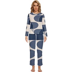 Womens  Long Sleeve Lightweight Pajamas Set 