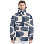 A Minimalist Pattern With Simple Lines And Shapes, Creating A Clean And Modern Aesthetic 04 Men s Pullover Zip Ski and Snowboard Waterproof Breathable Jacket