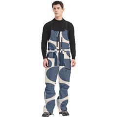 Men s Front Zip Ski And Snowboard Bib Pants 