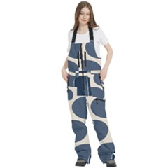 Women s Front Zip Ski And Snowboard Bib Pants 