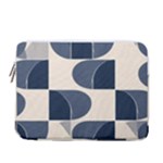 A Minimalist Pattern With Simple Lines And Shapes, Creating A Clean And Modern Aesthetic 04 13  Vertical Laptop Sleeve Case With Pocket