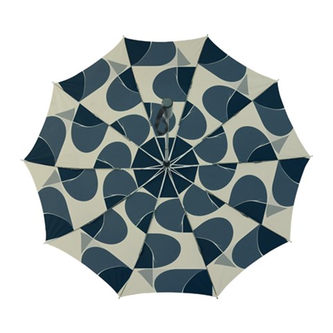 A Minimalist Pattern With Simple Lines And Shapes, Creating A Clean And Modern Aesthetic 04 Automatic Folding Umbrella with Case (Large) from ArtsNow.com