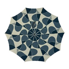 A Minimalist Pattern With Simple Lines And Shapes, Creating A Clean And Modern Aesthetic 04 Automatic Folding Umbrella with Case (Large) from ArtsNow.com