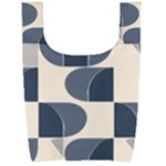 A Minimalist Pattern With Simple Lines And Shapes, Creating A Clean And Modern Aesthetic 04 Foldable Shopping Bag