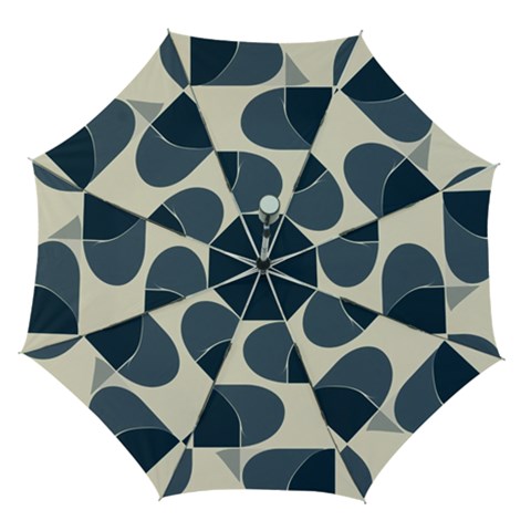 A Minimalist Pattern With Simple Lines And Shapes, Creating A Clean And Modern Aesthetic 04 Automatic Folding Umbrella with Case (Medium) from ArtsNow.com