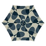 A Minimalist Pattern With Simple Lines And Shapes, Creating A Clean And Modern Aesthetic 04 Automatic Folding Umbrella with Case (Small)