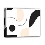 A Minimalist Pattern With Simple Lines And Shapes, Creating A Clean And Modern Aesthetic 05 Deluxe Canvas 14  x 11  (Stretched)