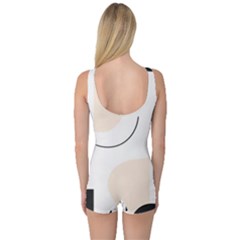 One Piece Boyleg Swimsuit 