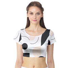 Short Sleeve Crop Top 