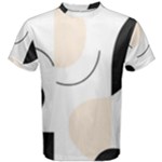 A Minimalist Pattern With Simple Lines And Shapes, Creating A Clean And Modern Aesthetic 05 Men s Cotton T-Shirt