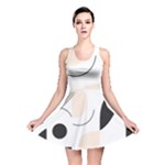 A Minimalist Pattern With Simple Lines And Shapes, Creating A Clean And Modern Aesthetic 05 Reversible Skater Dress