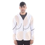 A Minimalist Pattern With Simple Lines And Shapes, Creating A Clean And Modern Aesthetic 05 Men s Hooded Windbreaker