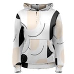 A Minimalist Pattern With Simple Lines And Shapes, Creating A Clean And Modern Aesthetic 05 Women s Pullover Hoodie