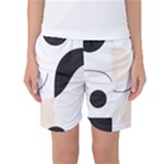 A Minimalist Pattern With Simple Lines And Shapes, Creating A Clean And Modern Aesthetic 05 Women s Basketball Shorts