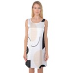 A Minimalist Pattern With Simple Lines And Shapes, Creating A Clean And Modern Aesthetic 05 Sleeveless Satin Nightdress