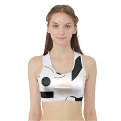 Sports Bra with Border 