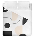 A Minimalist Pattern With Simple Lines And Shapes, Creating A Clean And Modern Aesthetic 05 Duvet Cover (Queen Size)