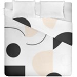 A Minimalist Pattern With Simple Lines And Shapes, Creating A Clean And Modern Aesthetic 05 Duvet Cover Double Side (King Size)