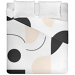 A Minimalist Pattern With Simple Lines And Shapes, Creating A Clean And Modern Aesthetic 05 Duvet Cover Double Side (California King Size)