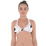 A Minimalist Pattern With Simple Lines And Shapes, Creating A Clean And Modern Aesthetic 05 Halter Neck Bikini Top