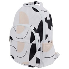 Rounded Multi Pocket Backpack 