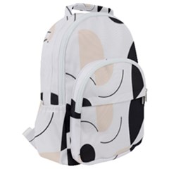 Rounded Multi Pocket Backpack 