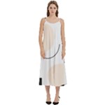 A Minimalist Pattern With Simple Lines And Shapes, Creating A Clean And Modern Aesthetic 05 Casual Spaghetti Strap Midi Dress