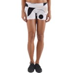 A Minimalist Pattern With Simple Lines And Shapes, Creating A Clean And Modern Aesthetic 05 Yoga Shorts