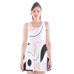 A Minimalist Pattern With Simple Lines And Shapes, Creating A Clean And Modern Aesthetic 05 Scoop Neck Skater Dress