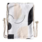 A Minimalist Pattern With Simple Lines And Shapes, Creating A Clean And Modern Aesthetic 05 Drawstring Bag (Large)