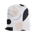 A Minimalist Pattern With Simple Lines And Shapes, Creating A Clean And Modern Aesthetic 05 Drawstring Pouch (2XL)