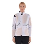 A Minimalist Pattern With Simple Lines And Shapes, Creating A Clean And Modern Aesthetic 05 Women s Bomber Jacket