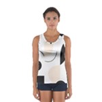 A Minimalist Pattern With Simple Lines And Shapes, Creating A Clean And Modern Aesthetic 05 Sport Tank Top 