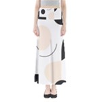 A Minimalist Pattern With Simple Lines And Shapes, Creating A Clean And Modern Aesthetic 05 Full Length Maxi Skirt