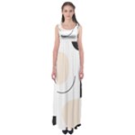 A Minimalist Pattern With Simple Lines And Shapes, Creating A Clean And Modern Aesthetic 05 Empire Waist Maxi Dress