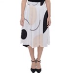 A Minimalist Pattern With Simple Lines And Shapes, Creating A Clean And Modern Aesthetic 05 Classic Midi Skirt