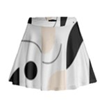 A Minimalist Pattern With Simple Lines And Shapes, Creating A Clean And Modern Aesthetic 05 Mini Flare Skirt