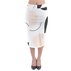 Midi Pencil Skirt 