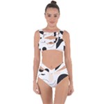 A Minimalist Pattern With Simple Lines And Shapes, Creating A Clean And Modern Aesthetic 05 Bandaged Up Bikini Set 