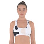 A Minimalist Pattern With Simple Lines And Shapes, Creating A Clean And Modern Aesthetic 05 Cross Back Sports Bra