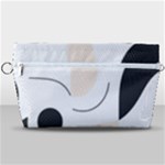 A Minimalist Pattern With Simple Lines And Shapes, Creating A Clean And Modern Aesthetic 05 Handbag Organizer