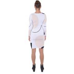 Asymmetric Cut-Out Shift Dress 