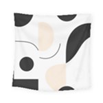 A Minimalist Pattern With Simple Lines And Shapes, Creating A Clean And Modern Aesthetic 05 Square Tapestry (Small)